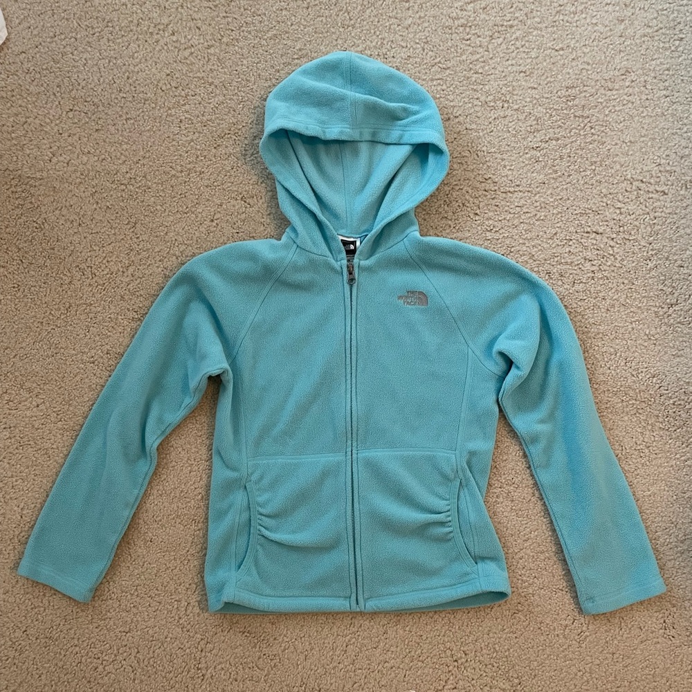 Girls North Face Fleece Jacket size M